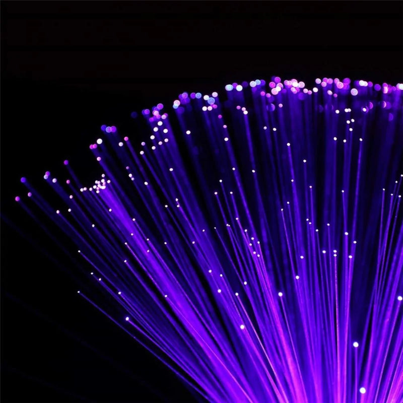 Glowing Fiber Optic Light