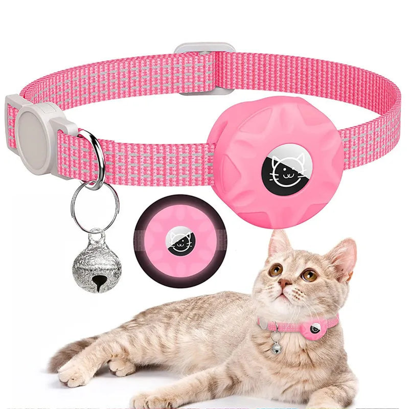 Silicone-Encased Tracker Cat Collar