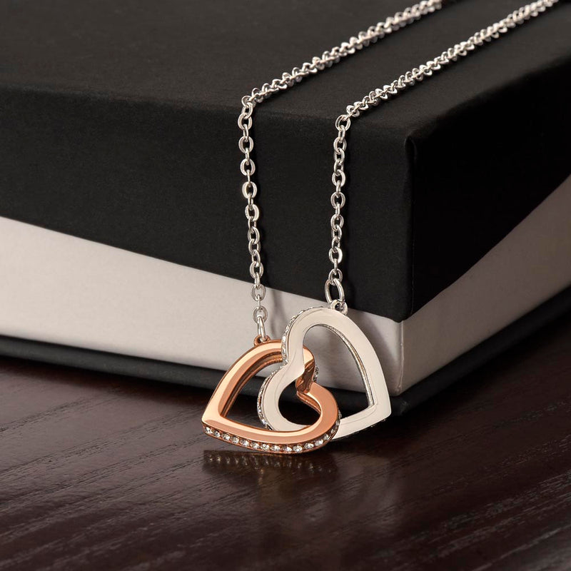 Interlocking Hearts Necklace – A Symbol of Eternal Love